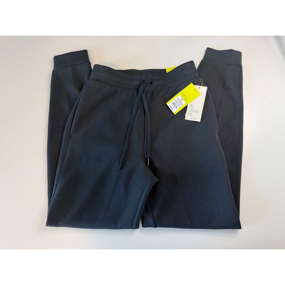 All in Motion Airy Sleek Jogger Black High Rise Pants XS NEW
